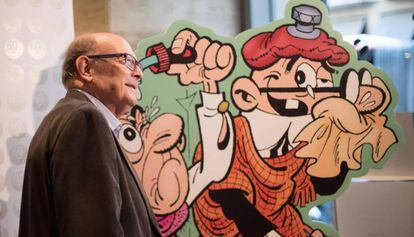 Ibáñez, en la presentación del libro del 60 aniversario.