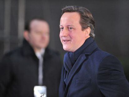 El primer ministro brit&aacute;nico, David Cameron. 