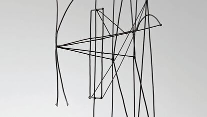 Escultura 'Figura: proyecto para un monumento a Guillaume Apollinaire', de Pablo Picasso (1928).