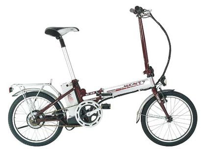 Bicicleta eléctrica plegable Monty EF-38.