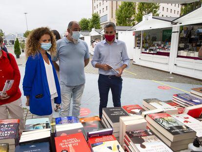 Inauguración ayer miércoles de la Feria del Libro de Santander.