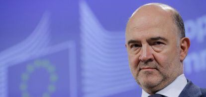 El comisario europeo de Asuntos Econ&oacute;micos, Pierre Moscovici. 