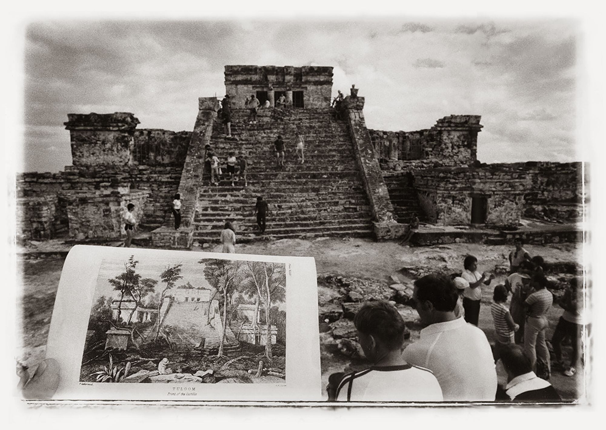 'Tulúm, after Catherwood [The Castle]', de Leandro Katz, 1985. Donación de Patricia Phelps de Cisneros a través del Latin American and Caribbean Fund en honor de May Castleberry.