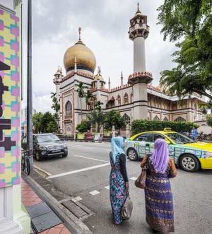 Mezquita del Sultán, en Singapur.