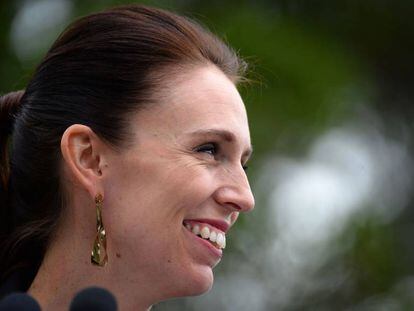 La primera ministra de Nueva Zelanda, Jacinda Ardern, en una rueda de prensa el pasado viernes en Sidney.