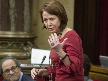 Marta Madrenas, alcaldesa de Girona y diputada del PDeCAT.