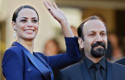 Vídeoblog de Carlos Boyero. En la imagen, la actriz francesa Berenice Bejo y el director iraní Asghar Farhadi