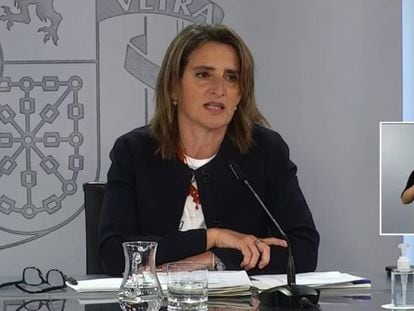 Teresa Ribera, vicepresidenta del Gobierno y ministra de Transición Ecológica.