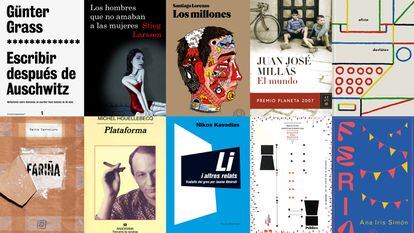 Juzgar un libro por su portada: los diseños que han protagonizado el  mercado literario de este siglo | Babelia | EL PAÍS