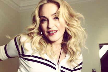 La cantante de pop, Madonna.