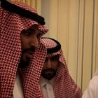 Mohamed Bin Salmán y Jamal Kashoggi, en 'El disidente'.