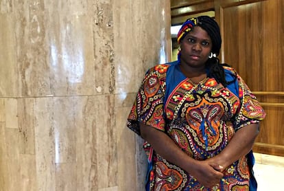 Yolanda Perea, miembro de la Mesa nacional de víctimas de Colombia.