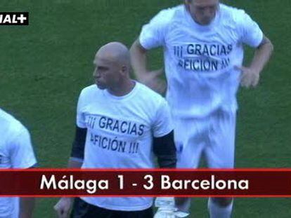 Málaga 1 - F.C. Barcelona 3
