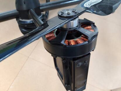 Sistema de propulsión del aerotaxi de Tecnalia.