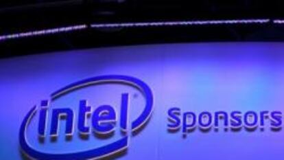 Stand de Intel en la última edición de la feria CES de Las Vegas.