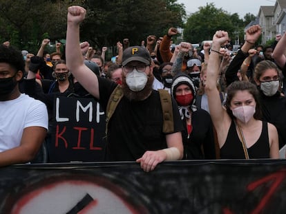 Protestas en Louisville, este miércoles.