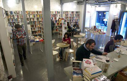 La librería Tipos Infames, en la calle San Joaquín.