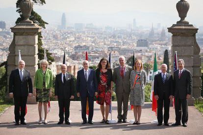 Reunión del G6 en Barcelona.