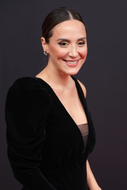 Tamara Falcó asiste a la gala de Mujer del Año organizada por Harper's Bazaar, el 16 de noviembre de 2022 en Madrid.