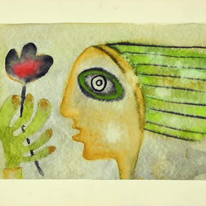 Mercè Rodoreda. Sense títol. Col·lecció Família Borràs-Gordo, Barcelona.