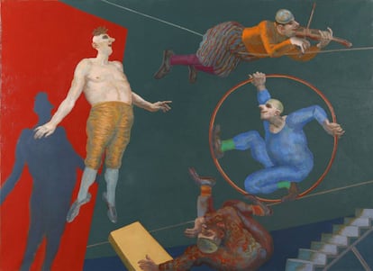 El óleo 'Circo y música' (2012).