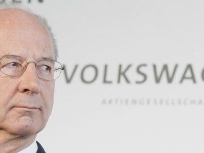 El presidente del consejo de supervisión de Volkswagen, Hans Dieter Pötsch.
