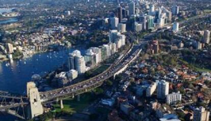 Autopista Warringah, en Sidney.