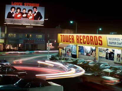 Sede de Tower Records en Los &Aacute;ngeles.