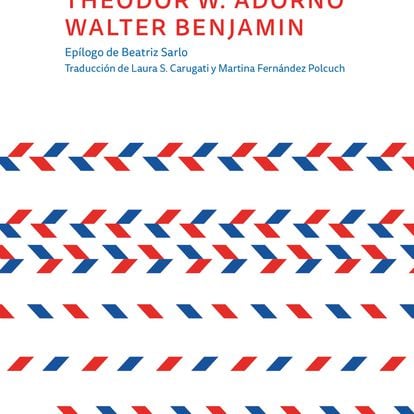 Correspondencia Benjamin-Adorno