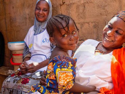 Campaña de prevención de la malaria en Niamey (Niger).