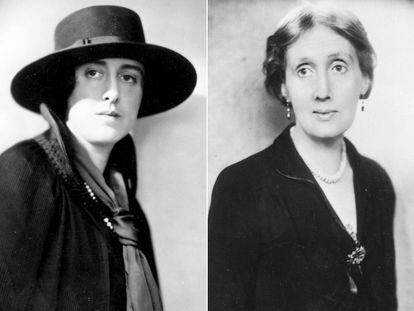 La relación de amor de Vita Sackville-West (izquierda) y Virginia Woolf inspira la última colección de Givenchy.