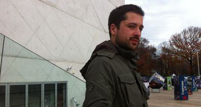 Francisco Ferreira, en el centro de Oporto.
