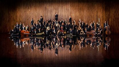La Orquesta ADDA Simfònica Alicante, en una imagen cedida por Ibermúsica.