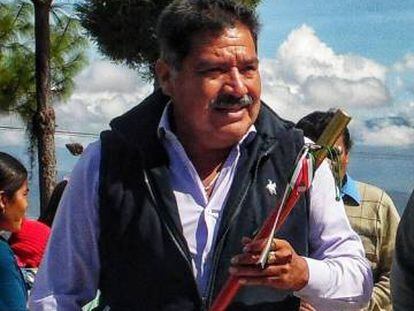 Alejandro Aparicio, el presidente municipal de Tlaxiaco (Oaxaca).