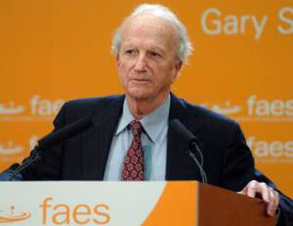 El economista estadounidense y premio Nobel Gary S. Becker. EFE/Archivo