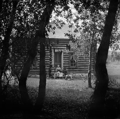 La familia Nichols en Willow Glen, 1906.