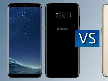 Comparativa Samsung Galaxy S8 vs S7 edge