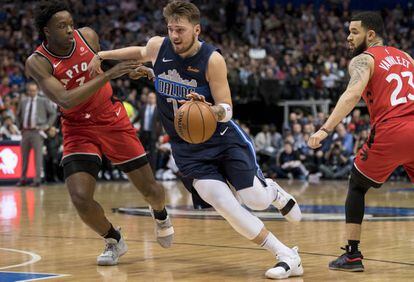 Doncic supera a Anunoby.