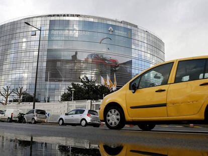 Vista de la sede de Renault en Boulogne Billancourt, en París.