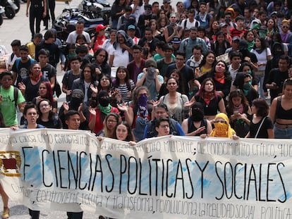 Protestas en la UNAM
