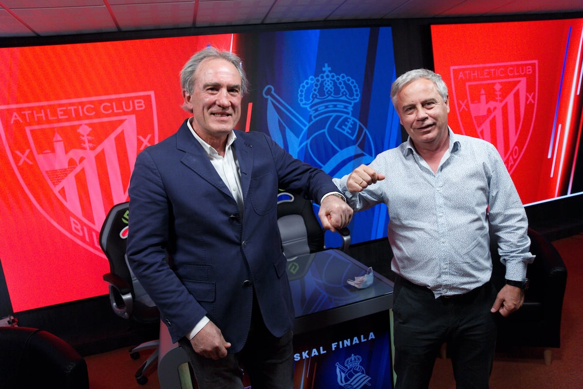 Goikoetxea y López Ufarte: “La final entre Athletic y Real se gana con la cabeza”