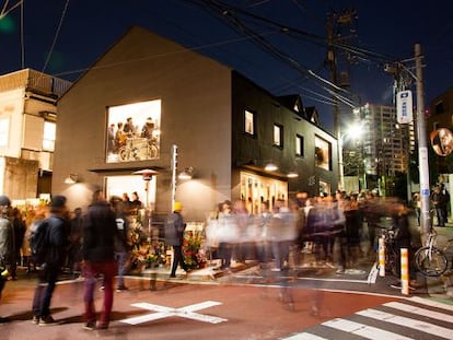 Tienda de Deus Ex Machina, en el barrio de Harajuku, en Tokio.