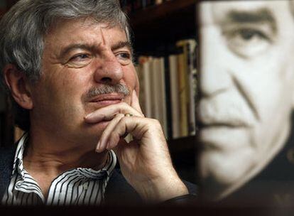 Gerald Martin, biógrafo de García Márquez, ayer en Madrid.