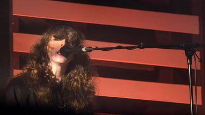 Actuaci&oacute;n de Beach House en el Primavera Sound.