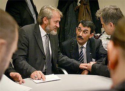 Ajmed Zakáyev, durante el Congreso Mundial del Pueblo Checheno, celebrado esta semana en Copenhague.