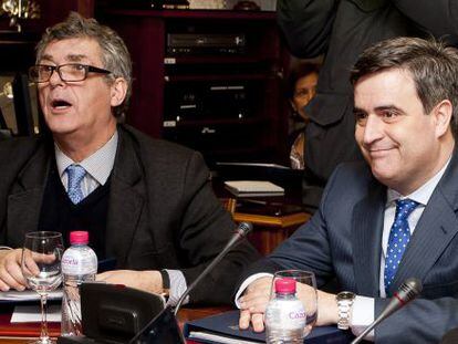 &Aacute;ngel Mar&iacute;a Villar y Miguel Cardenal, en una imagen de 2012.
