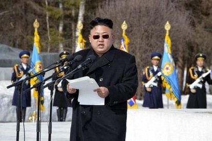 Kim Jong-un, en una imagen de abril de 2014. 
