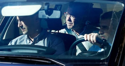 Francisco Granados, ex secretario general del PP de Madrid, tras su arresto en 2014.