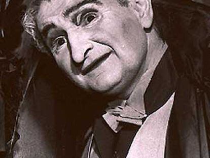 Al Lewis como el abuelo Munster.