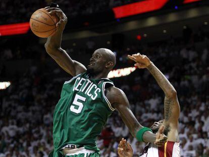 Kevin Garnett, jugador de los Celtics.